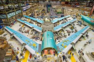 Boeing 747 in Assembly