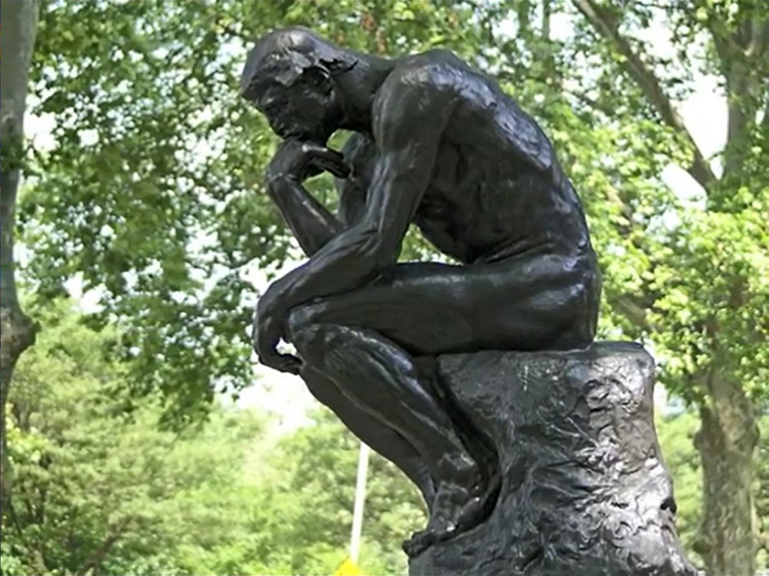 The Thinker by Auguste Rodin