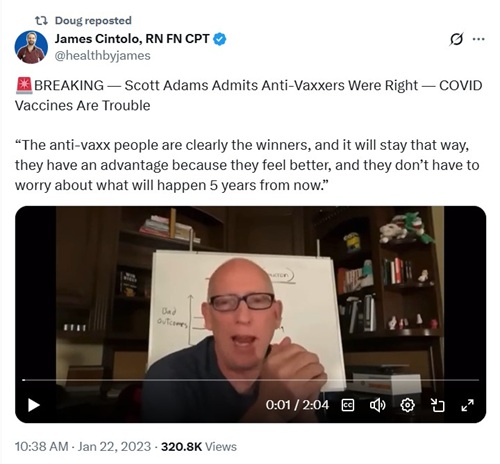 Scott Adams admission