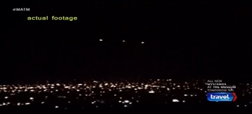 The Phoenix lights captured by Dr Lynne Ketei