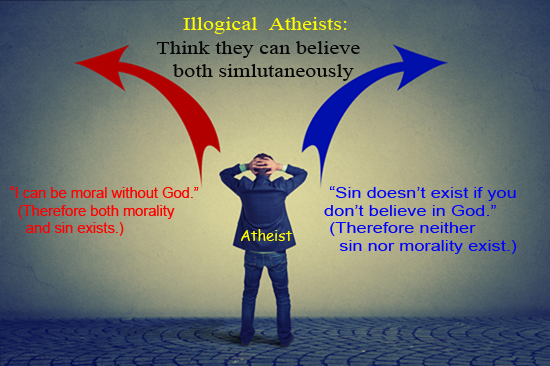 Atheist Meme Mistakes: Illogical Atheists - Morality and Sin