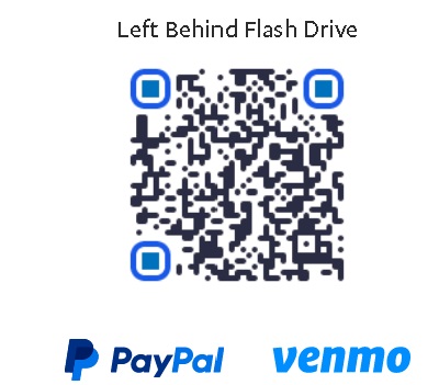 Left Behind Flash Drive QR code