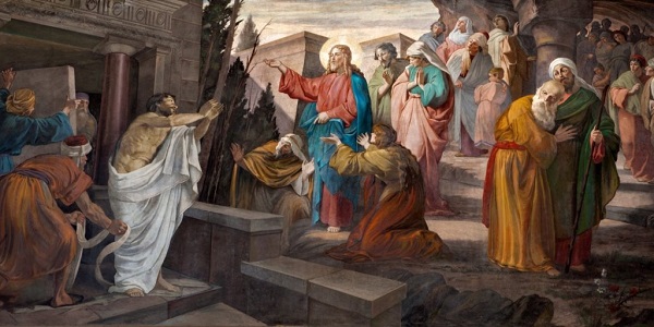 Milan - Resurrection of Lazarus from San Giorgio church